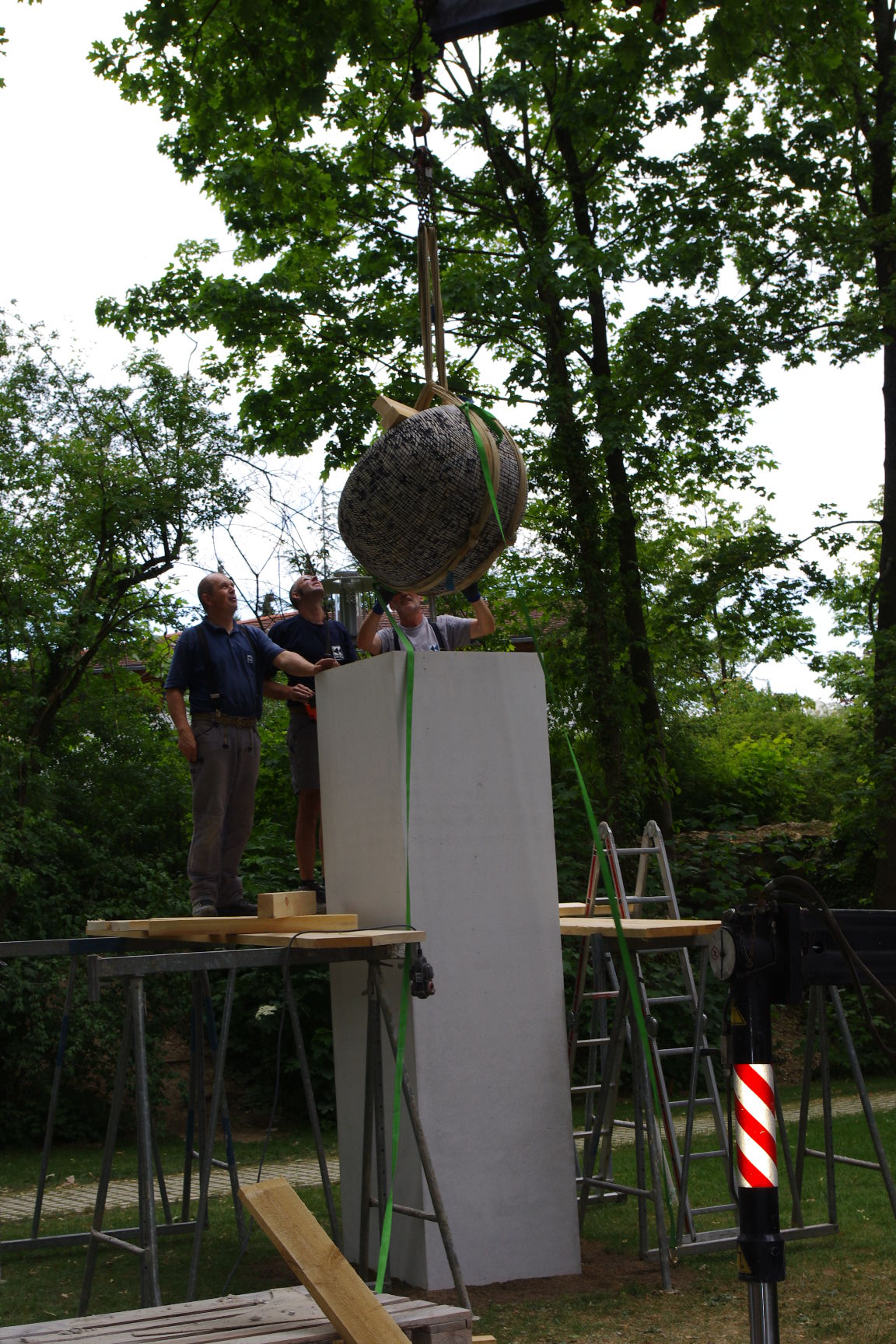 Marbach / Schillerhhe  - Skulptur von Dieter Krnzlein